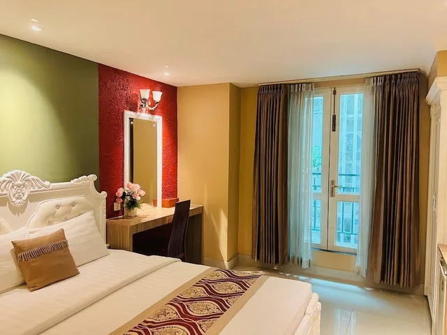 غرفة ديلوكس بسرير مزدوج، You Eng Hotel 3/9
