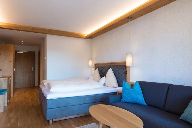 غرفة بريميوم بسرير كينج بشرفة، Hotel Sallerhof 3/5