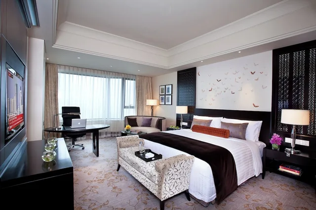 غرفة كلاسيكية بسرير كينج بإطلالة على المدينة، INTERCONTINENTAL WUXI 1/4