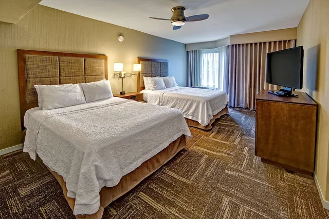 جناح بسريرين كوين مع أريكة لذوي الإعاقة، Hampton Inn Suites Asheville I 26 2/4