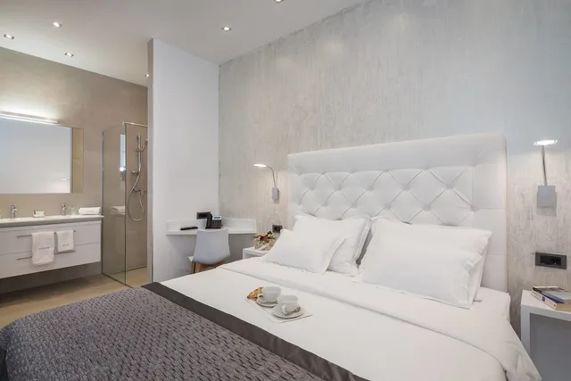 شقة بسريرين كينج بإطلالة على البحر مع أريكة، Marina Baotic Apartments 3/6