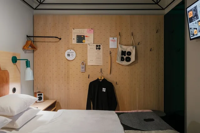 Sleep, Economy, Queen Bed, No Window، Hobo Hotel Stockholm 3/4