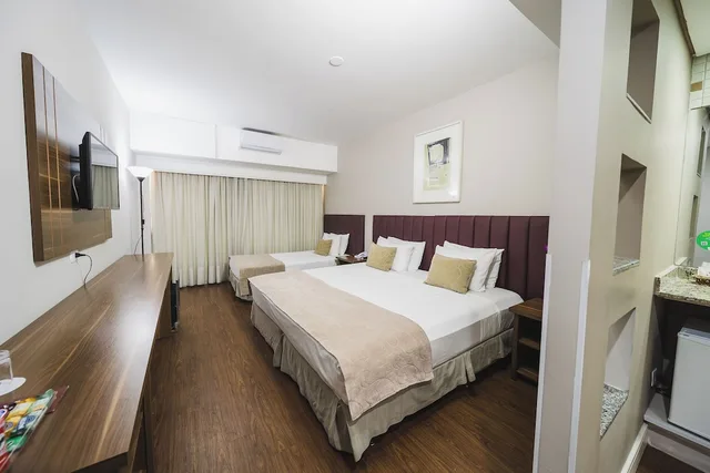 Deluxe Dbl Bed، Hotel Victoria Villa Curitiba By Nacional Inn 3/8