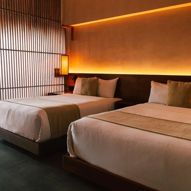 Junior Suite, 2 Double Beds, Hive Cancun 3/10