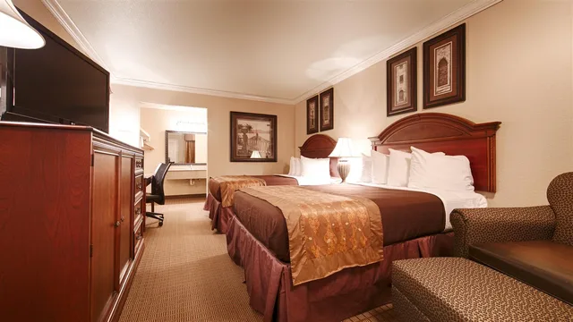 غرفة بسريرين مزدوجين، Baymont by Wyndham McAlester Hwy 69 2/3