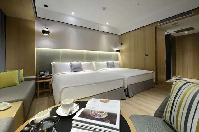 غرفة سوبيريور رباعية بسريرين مزدوجين، Evergreen Palace Hotel Chiayi 2/4