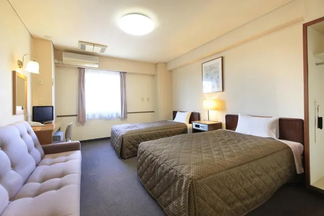 غرفة بسريرين منفصلين، Chofu Urban Hotel 1/1