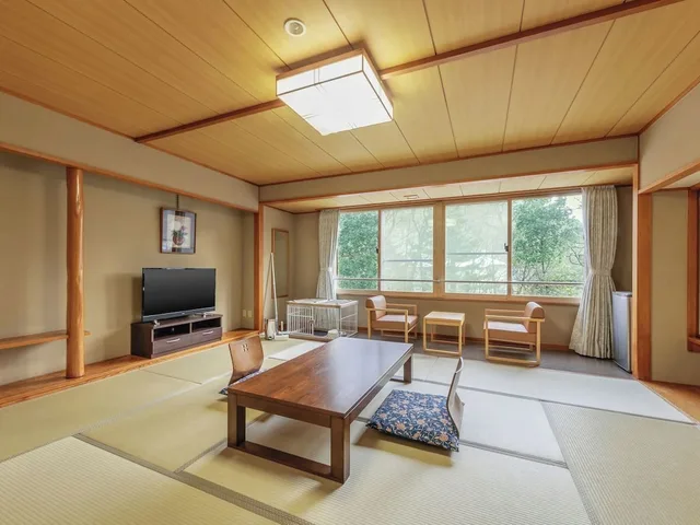 غرفة يابانية بفرشتي فوتون بأرضية تاتامي، Kamenoi Hotel Shiobara (ex Kanponoyado Shiobara) 2/2