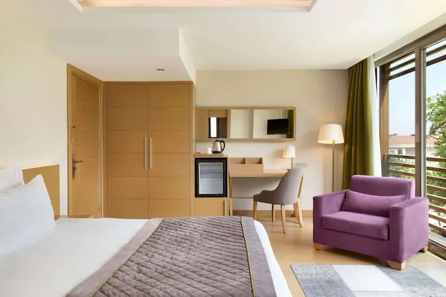 غرفة بسرير مزدوج لذوي الإعاقة، Ramada By Wyndham Bursa Cekirge Thermal And Spa 3/6