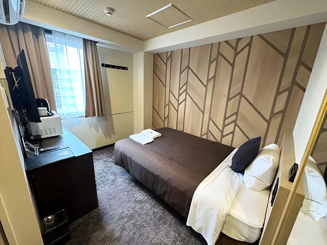 Semi Room, Deluxe, Single, Semi Double Bed, Smoking، Hotel Livemax BUDGET Kyoto Gojo 2/2