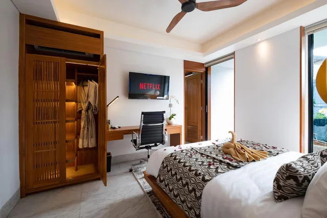 3 Bedrooms, Pool, Villa, 1 Queen and 2 King Beds، La Numa Villas Canggu 2/3