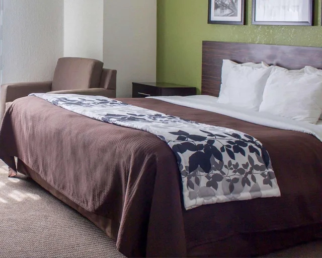 غرفة بسرير مزدوج، Sleep Inn Athens I-65 2/2
