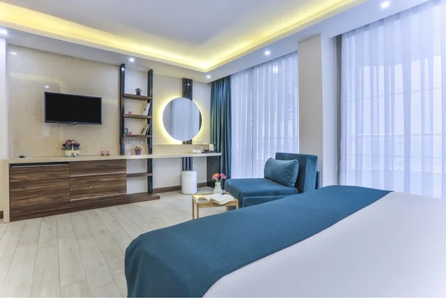 غرفة قياسية بسرير كينج، Alanya Buyuk Hotel 3/8
