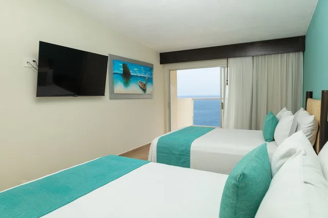 استوديو فاخر بسرير كينج، Mirador Acapulco 4/9