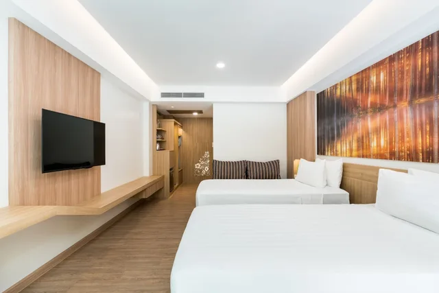 Room, Twin Beds, Deluxe Building، Chaba Cabana Beach Resort 2/5