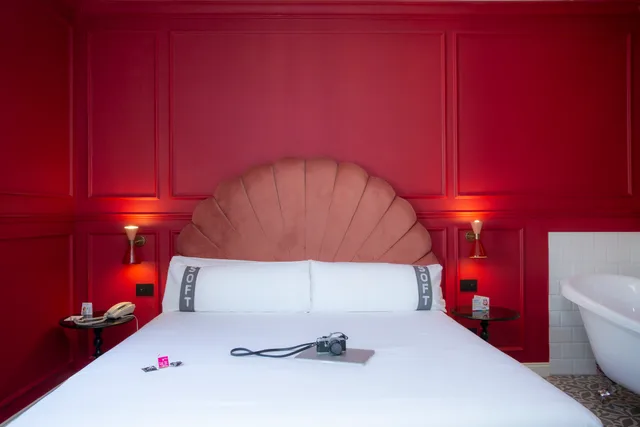 غرفة ديلوكس بسرير مزدوج أو سريرين منفصلين، Demidoff Hotel 4/10