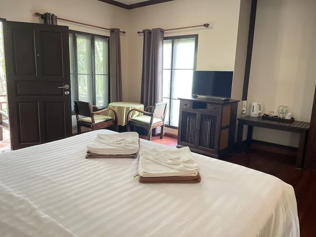 فيلا بسرير مزدوج بإطلالة على الحديقة، Grand Manita Beach Resort 5/10