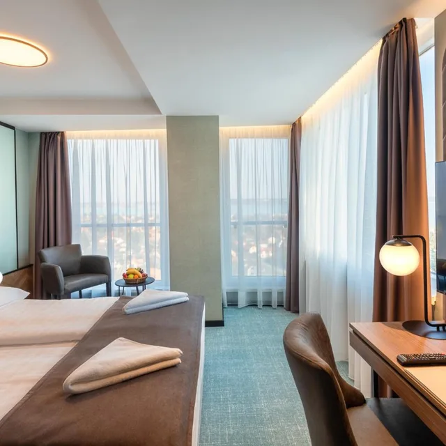 غرفة سوبيريور بسرير كوين، Hunguest Hotel Bal Resort 4/6