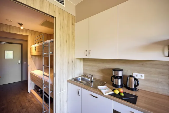 استوديو عائلي بسرير مزدوج وسرير بطابقين، Holiday Suites Westende 6/10