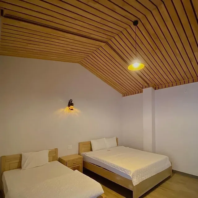 Deluxe, Triple, 1 Queen and 1 Single Bed, Catba Oasis Bungalows - Hostel 5/9