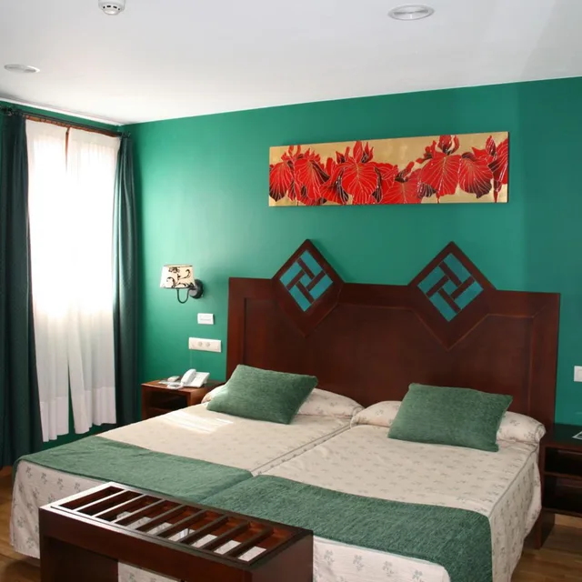 غرفة بسرير مزدوج أو سريرين منفصلين، La Casa Mudejar Hotel Spa 1/10