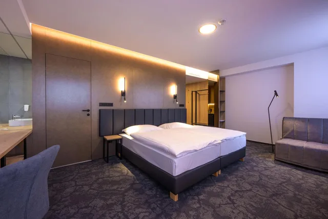 غرفة تنفيذية بسرير كينج، Harmony Club Hotel Ostrava 4/10