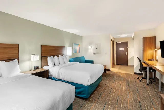 جناح بسريرين كوين مع أريكة، Mainstay Suites Lancaster Dallas South 1/10
