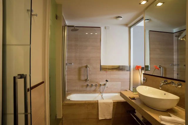 غرفة بسرير كينج، DoubleTree by Hilton Florence Metropole 13/16