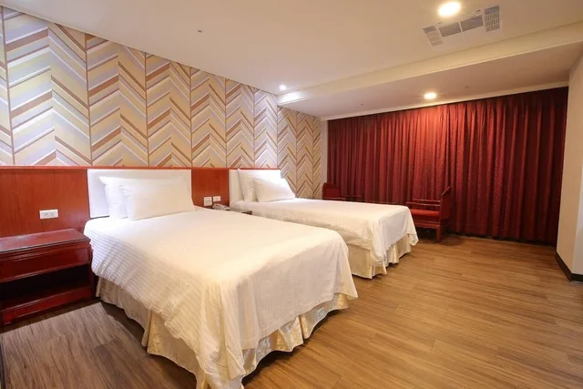 غرفة قياسية بسريرين منفصلين، Chuanfu Hotel 1/1