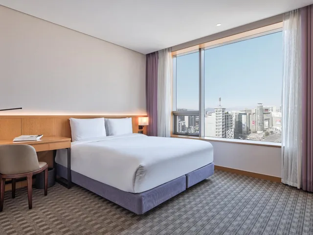 غرفة ديلوكس بسرير كينج في طابق مرتفع، Sotetsu Hotels The Splaisir Seoul Dongdaemun 1/9