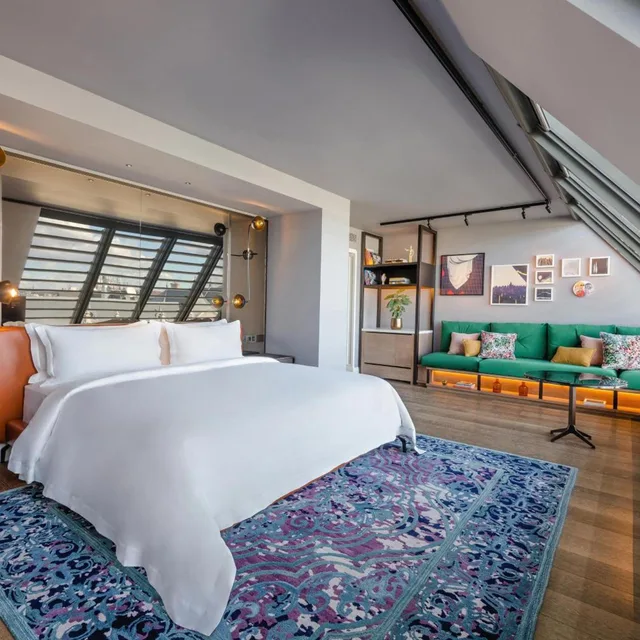 لوفت بسرير كينج بإطلالة على النهر، Matild Palace A Luxury Collection Hotel Budapest 4/4