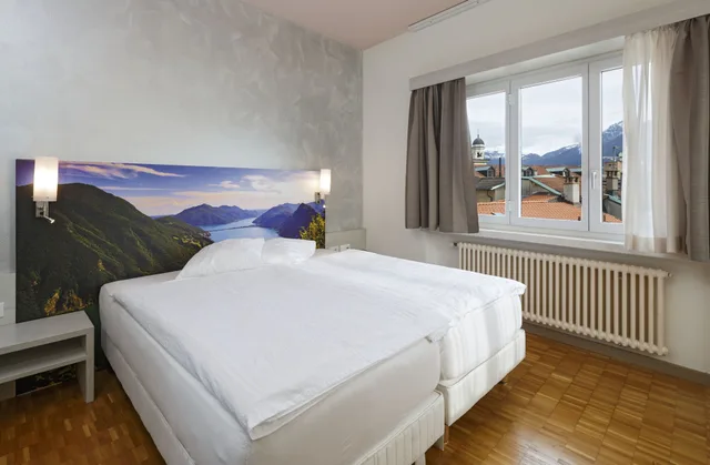 غرفة كومفورت بسريرين منفصلين، Acquarello Swiss Quality Hotel 2/5