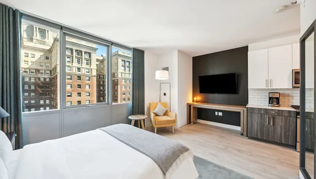 شقة استوديو بسرير كوين، Sentral Michigan Avenue 3/9
