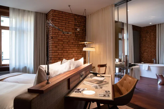غرفة قياسية ركنية بسريرين منفصلين، La Reserve Eden au Lac Zurich 1/1