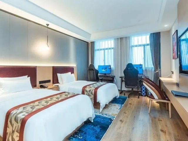غرفة تنفيذية بسريرين منفصلين، Gya Yangzhou Economic Development Zone Yangzi Jiang South Road Gaomin Temple Hotel 2/2