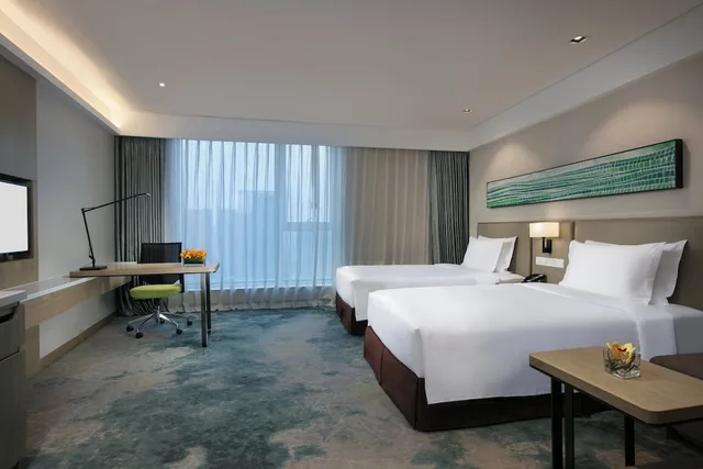 غرفة بريميوم بسريرين منفصلين، Holiday Inn Hangzhou Gongshu 6/9