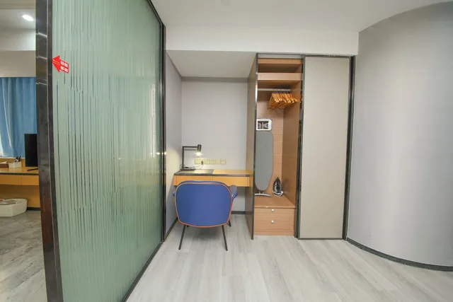 شقة ديلوكس بسرير كوين وسريرين مزدوجين بغرفتي نوم، Pengman International Apartment Hotel (Beijing Road Jiedeng Duhui) 8/8