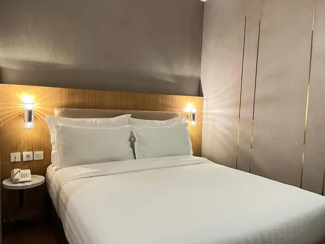 غرفة سوبيريور بسرير كوين، d'primahotel Airport Jakarta Terminal 3 Wellness Center 3/6