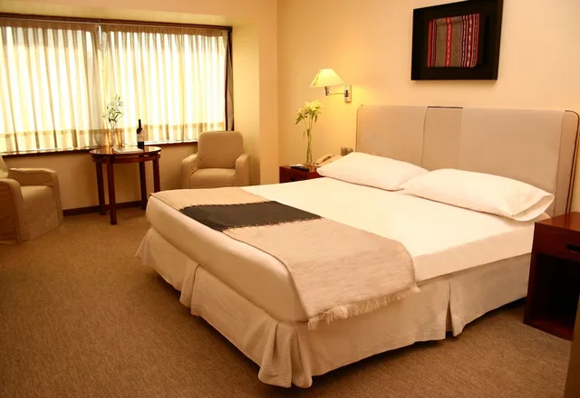 غرفة قياسية بسرير كينج، Almacruz Hotel y Centro de Convenciones 3/5