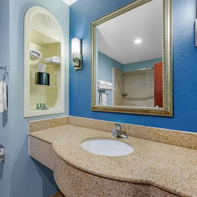 غرفة بسرير كينج بجاكوزي، Best Western South Plains Inn & Suites 7/9