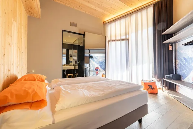 غرفة قياسية بسريرين منفصلين، Montivas Lodge 7/10