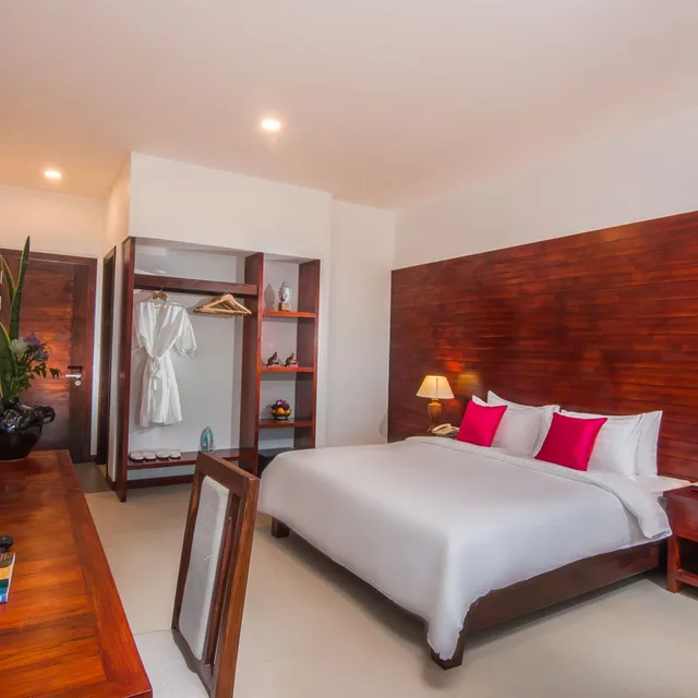 غرفة ديلوكس بسرير كينج، Green Amazon Residence Hotel 3/10