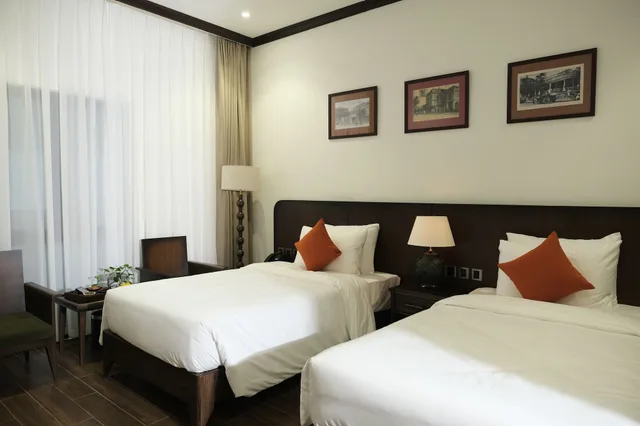 غرفة سوبيريور بسرير كوين، Bach Dang Hotel 5/10