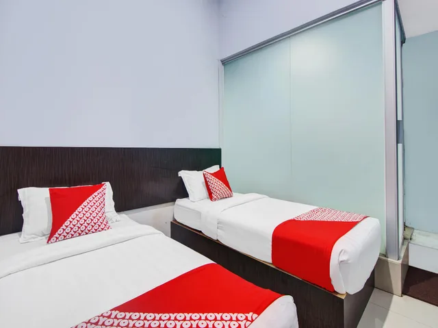غرفة ديلوكس بسريرين منفصلين، Hotel O Bukittinggi near Padang Luar formerly New Aedo 1/1