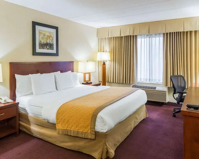 غرفة بسرير كينج، Clarion Hotel Somerset - New Brunswick, NJ 1/2