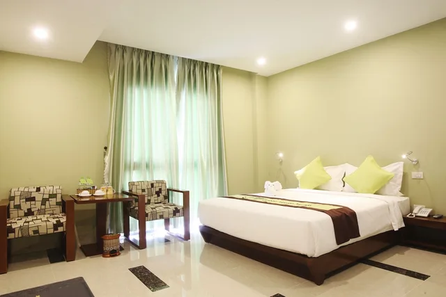 غرفة ديلوكس بإطلالة جزئية على البحر، Green House Hotel 1/3