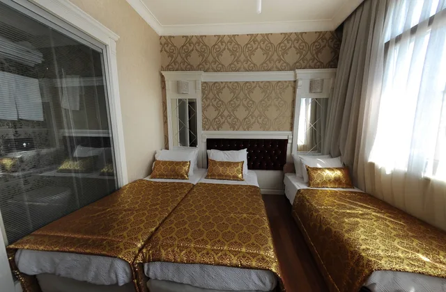 غرفة قياسية ثلاثية بثلاثة أسرّة، Hotel Coliseum 3/4