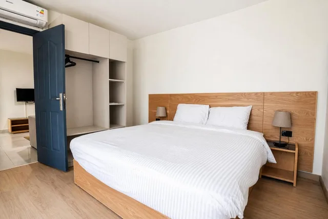 جناح جونيور بغرفة نوم واحدة بمطبخ صغير، Newcity Suites Apartments 2/10