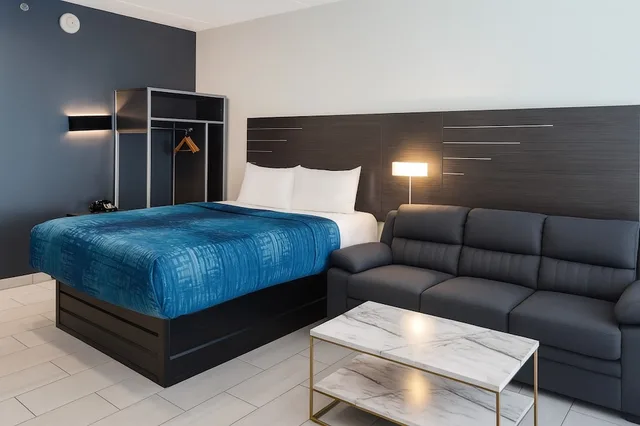 غرفة فاخرة مفردة بسرير كوين، Caza Azul Hotel Blu 1/3