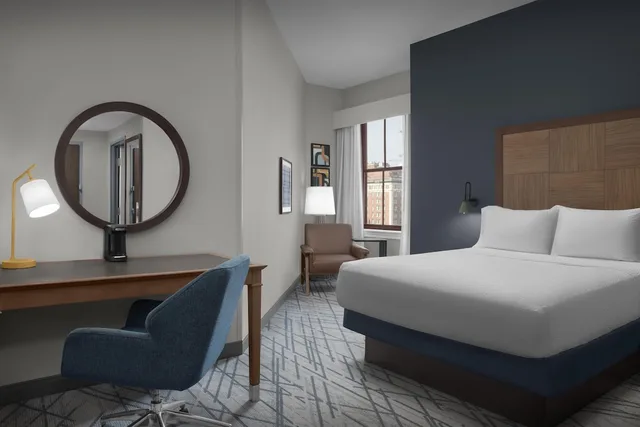 جناح استوديو بسرير كينج مع أريكة، Hampton Inn Indianapolis Downtown Across From Circle Centre 7/9